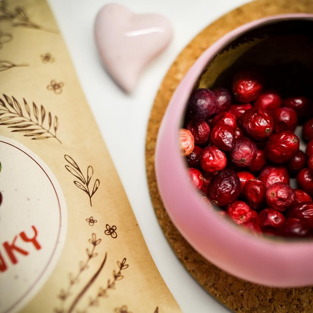 NATU Lyofilizované brusinky 45 g - náhled 3