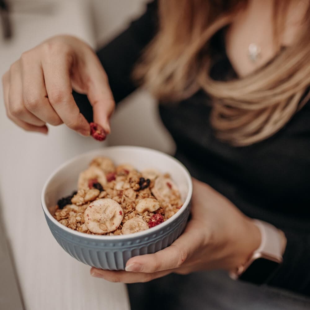 NATU Granola Banán a maca 370g - náhled 5