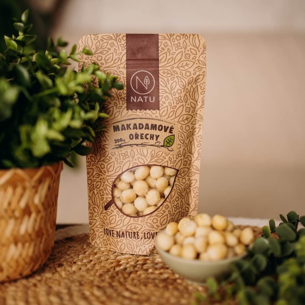 NATU Makadamové ořechy 200 g - náhled 4