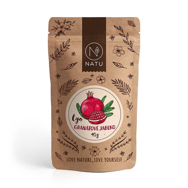 NATU Lyofilizované granátové jablko 40g - náhled 3