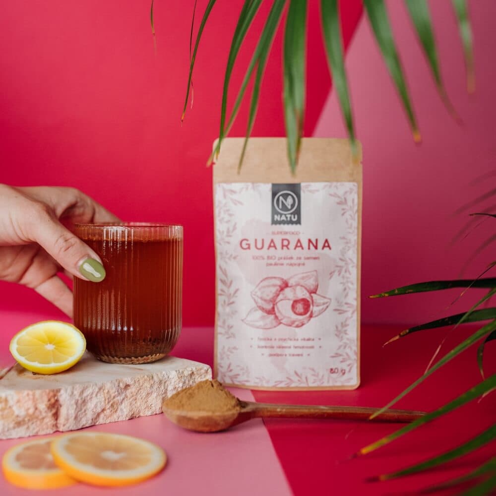 NATU Guarana BIO prášek 80 g - náhled 5