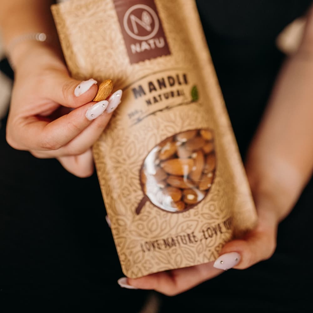 NATU Mandle natural 200 g - náhled 5