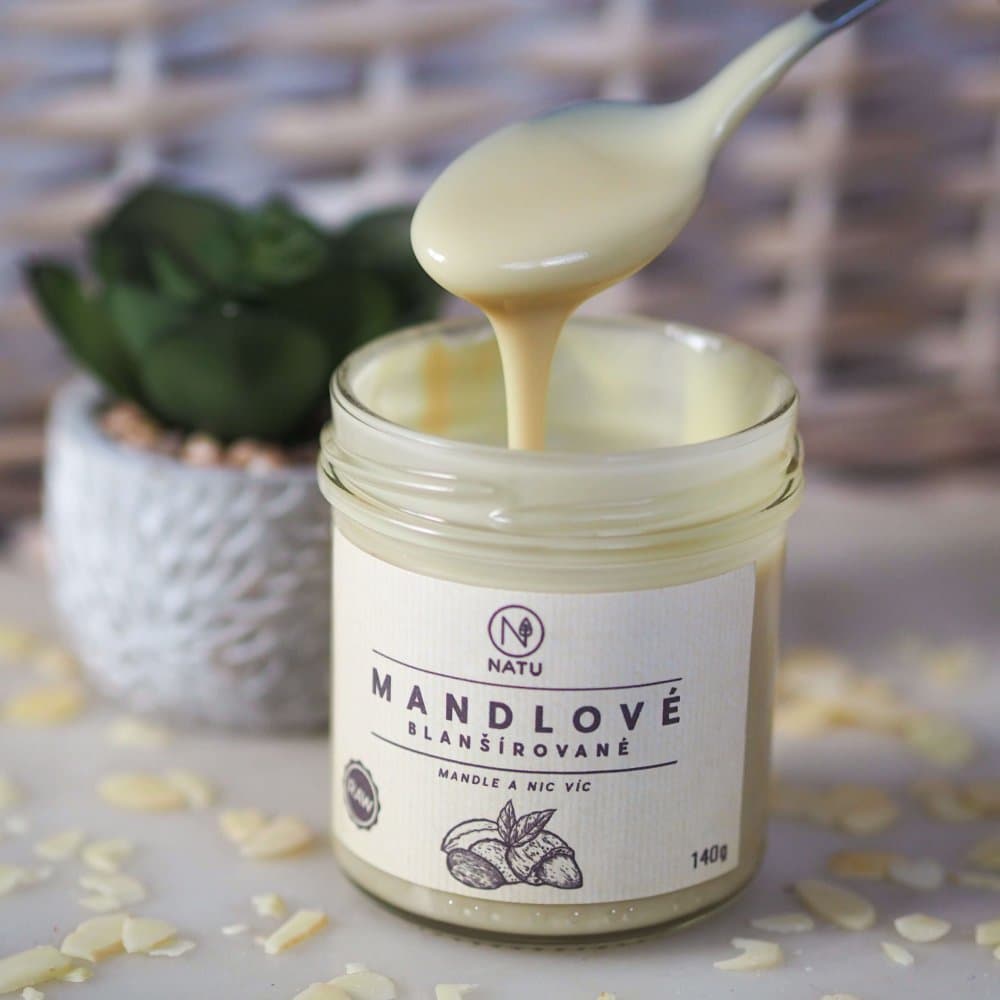 NATU Mandlový krém blanšírovaný 140 g - náhled 2