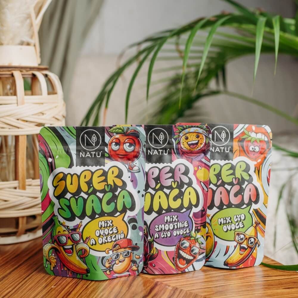 NATU Super Sváča mix ovoce a ořechů 40g - náhled 4