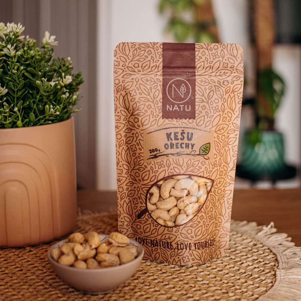 NATU Kešu ořechy 200 g - náhled 3
