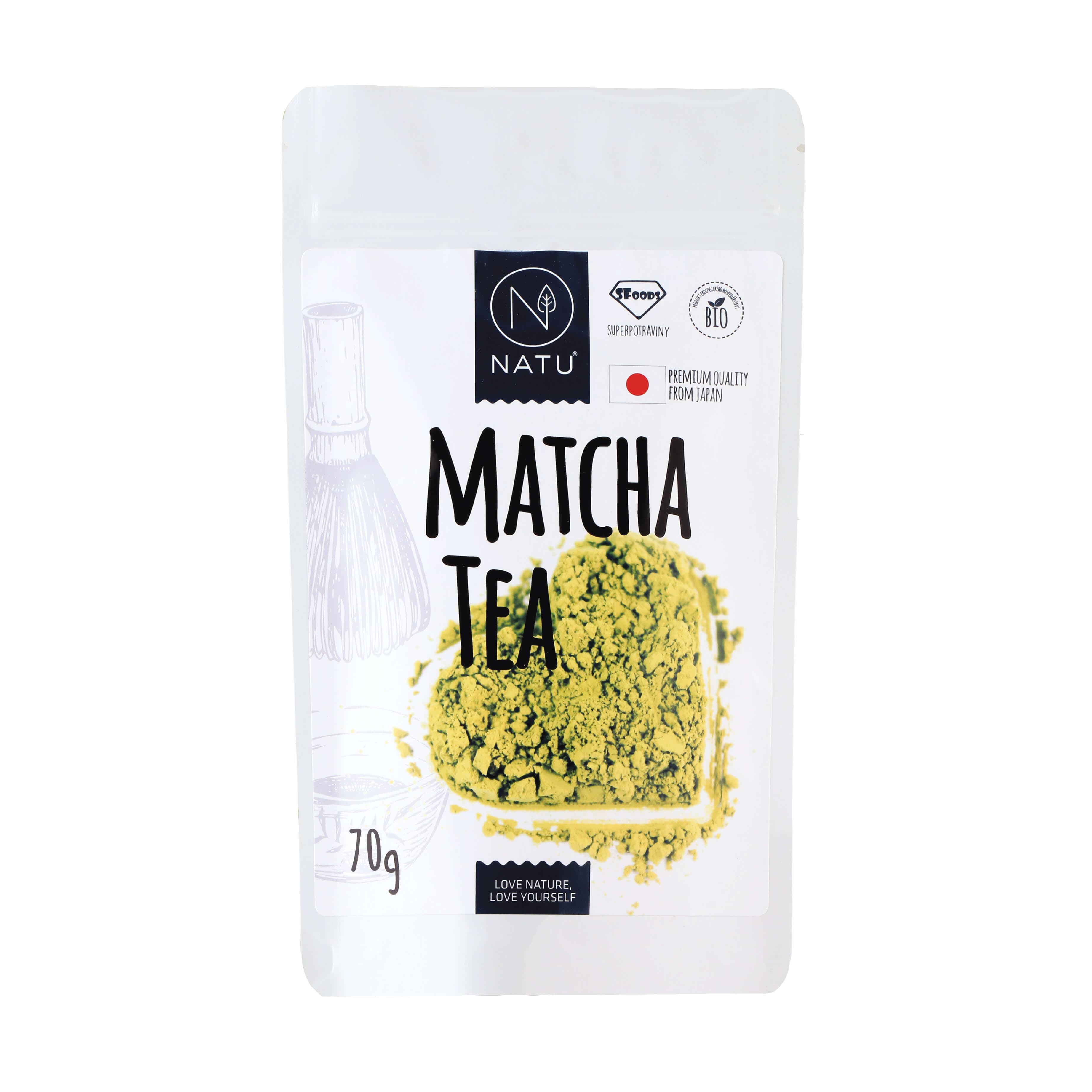 NATU Matcha tea BIO Premium Japan 70 g