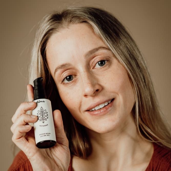 Alma pleťové sérum anti-age 30+ s růží a ectoinem Aeterna 30ml - náhled 3