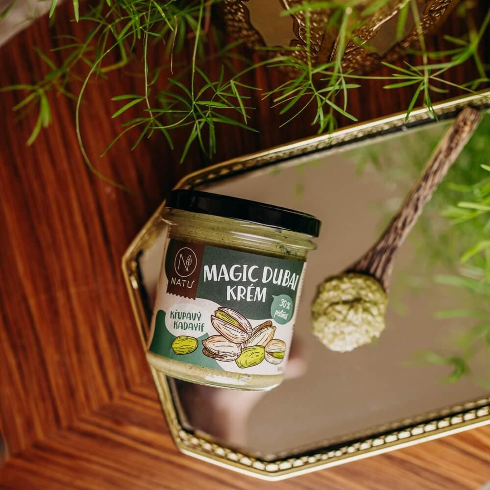 NATU Pistáciový krém Magic Dubai 300g - náhled 4