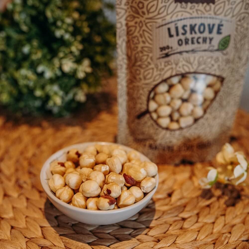 NATU Lískové ořechy pražené loupané 200g - náhled 4