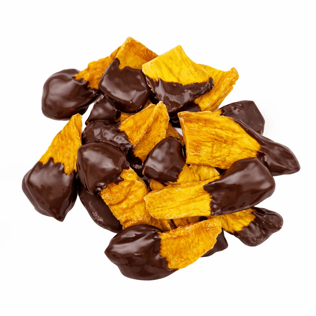 NATU Mango plátky polomáčené 50% hořká čokoláda 120g - náhled 2