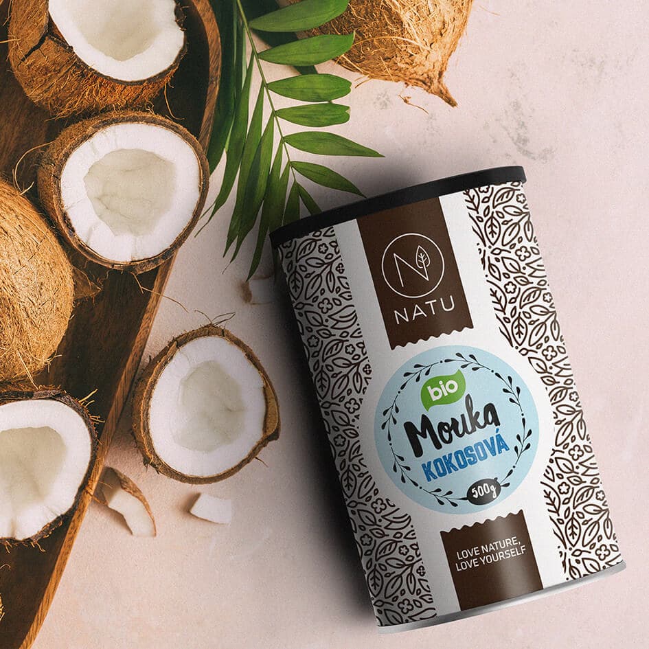 NATU Kokosová mouka BIO 500g - náhled 3