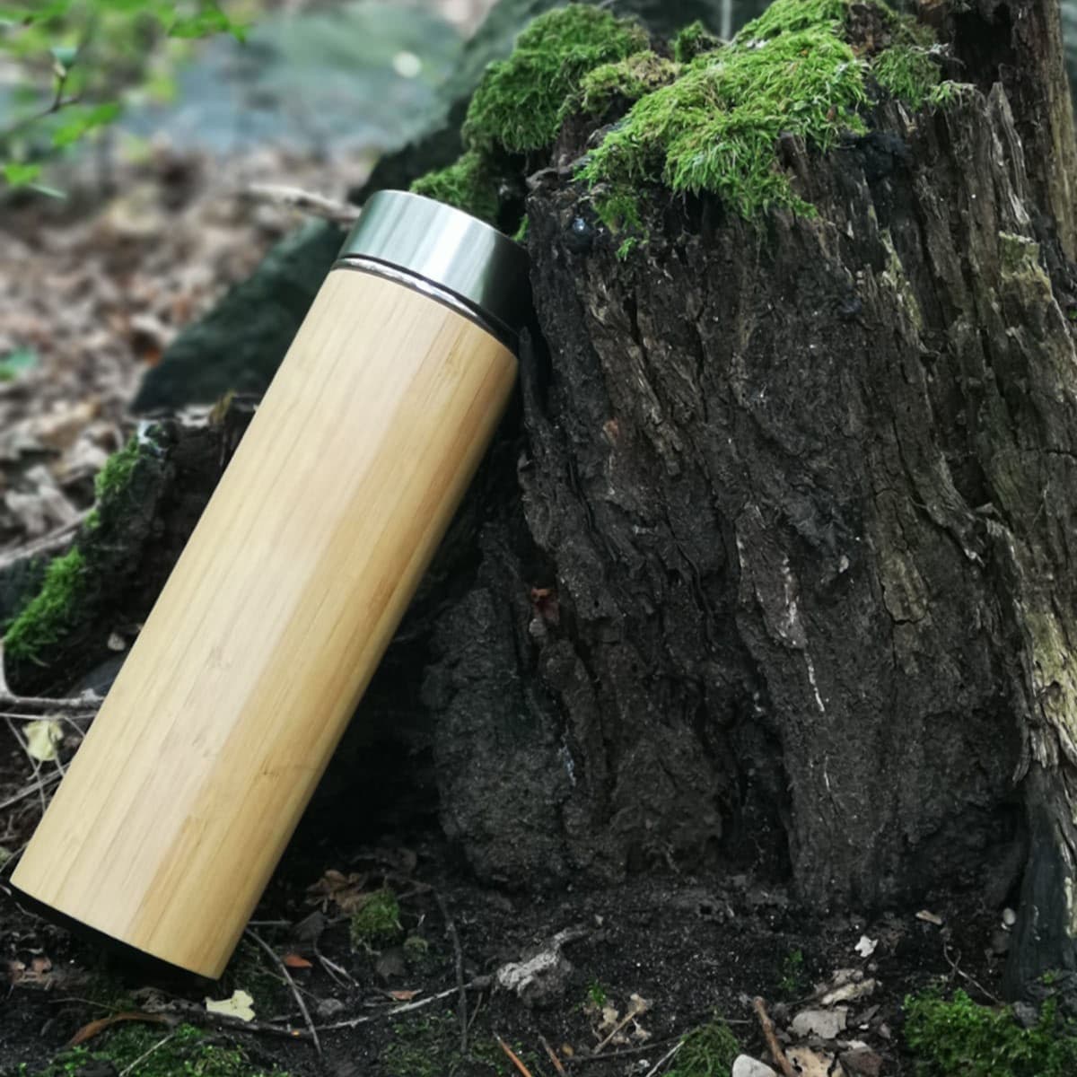 NATU Bambusová termoláhev se sítkem 500 ml - náhled 5