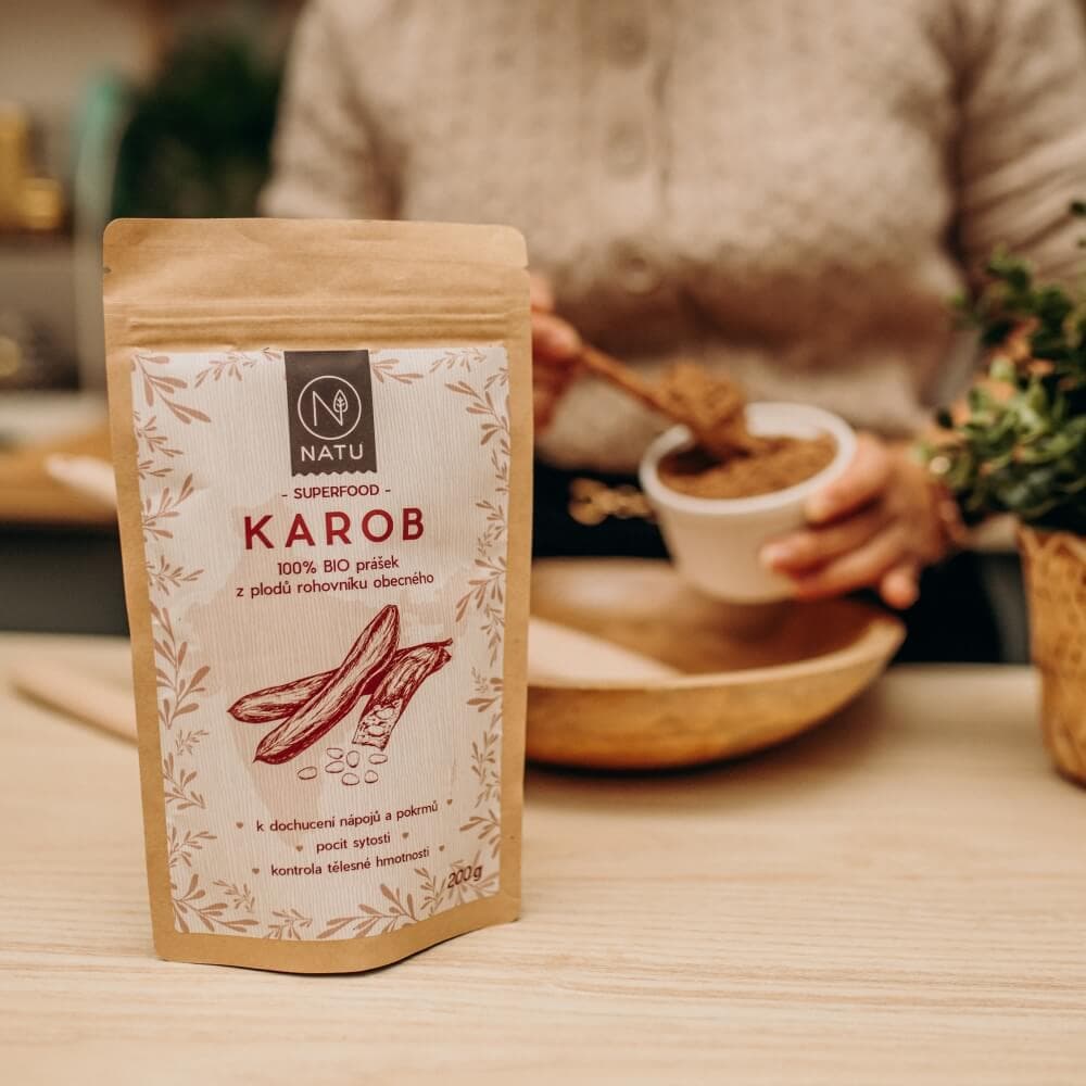 NATU Karob BIO 200 g - náhled 3