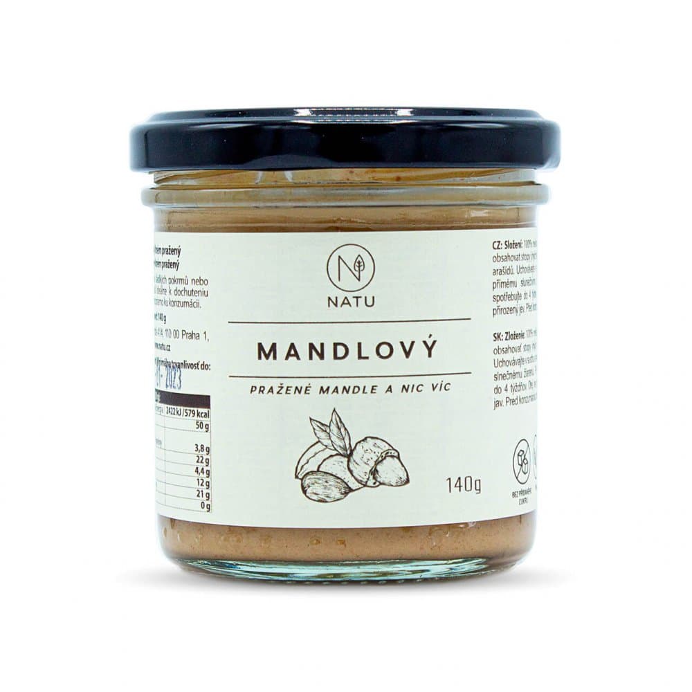 NATU Mandlový krém 140 g