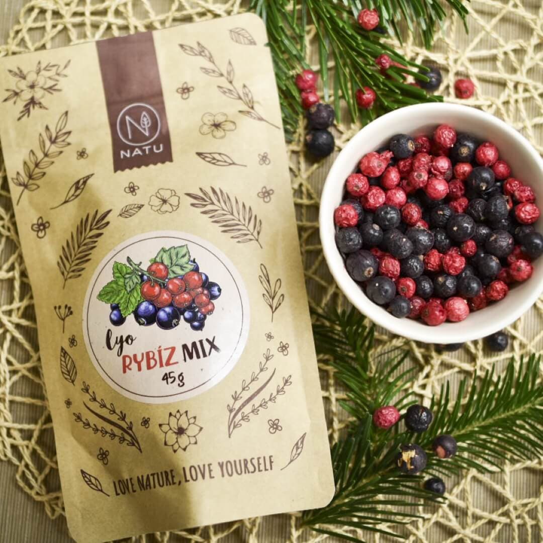 NATU Lyo mix rybíz 45g - náhled 4