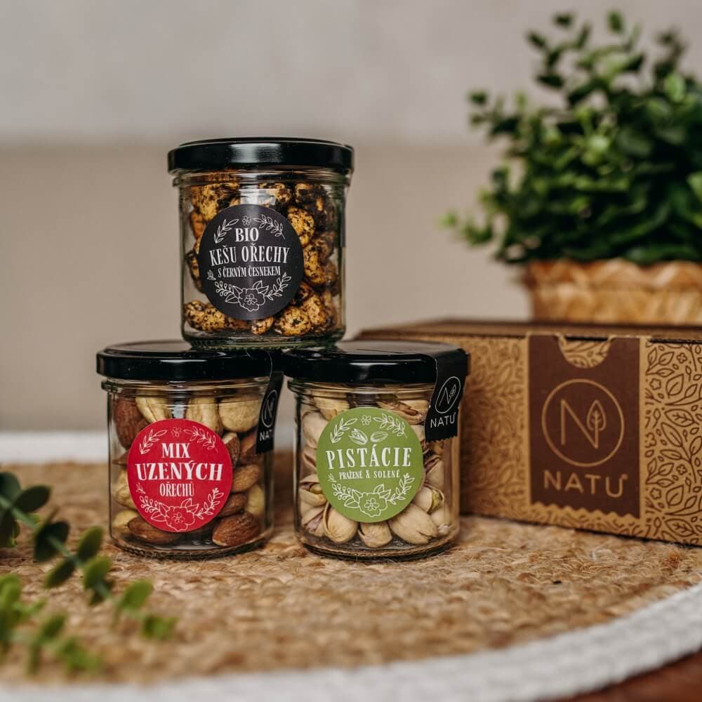 NATU Pistácie pražené solené 70g - náhled 4