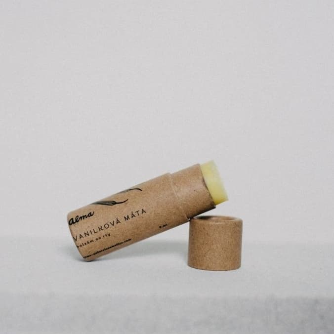 Alma balzám na rty Vanilková máta 12ml - náhled 5
