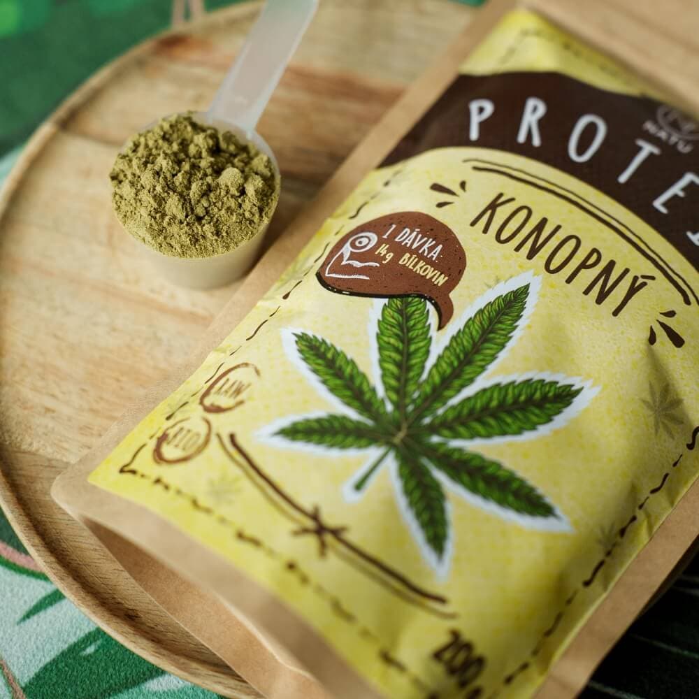 NATU Konopný protein BIO 200 g - náhled 3