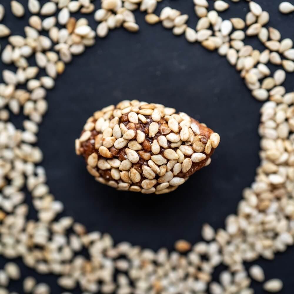 NATU Mandle s medem a sezamem BIO 170g - náhled 3