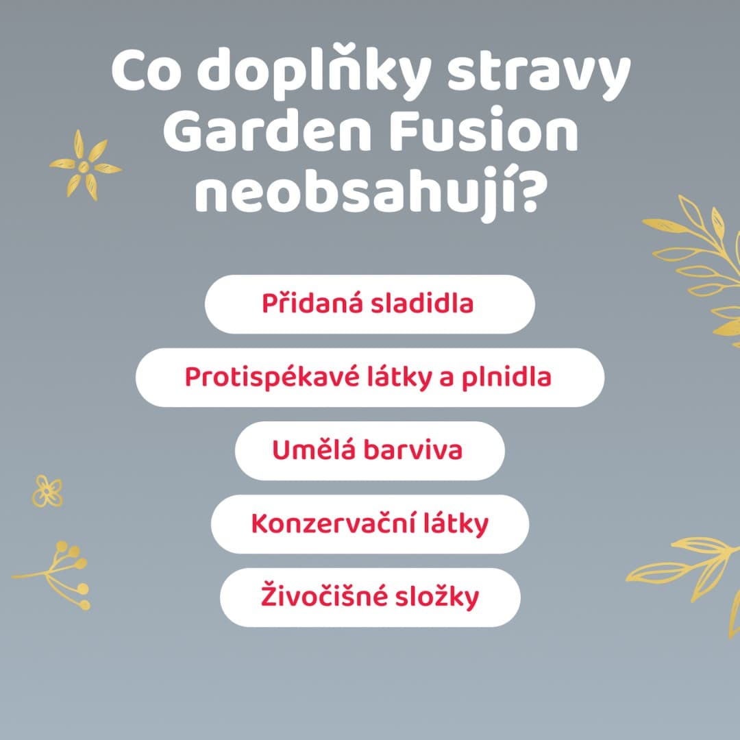 NATU 2+1 Garden Fusion Bioaktivní zinek 15 mg, selen, extrakt ze zeleného čaje 90 kapslí - náhled 2