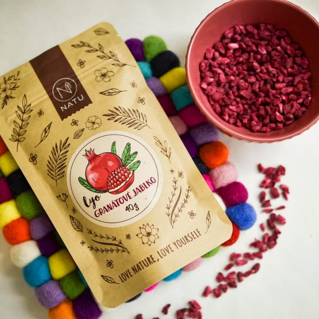 NATU Lyofilizované granátové jablko 40g - náhled 5
