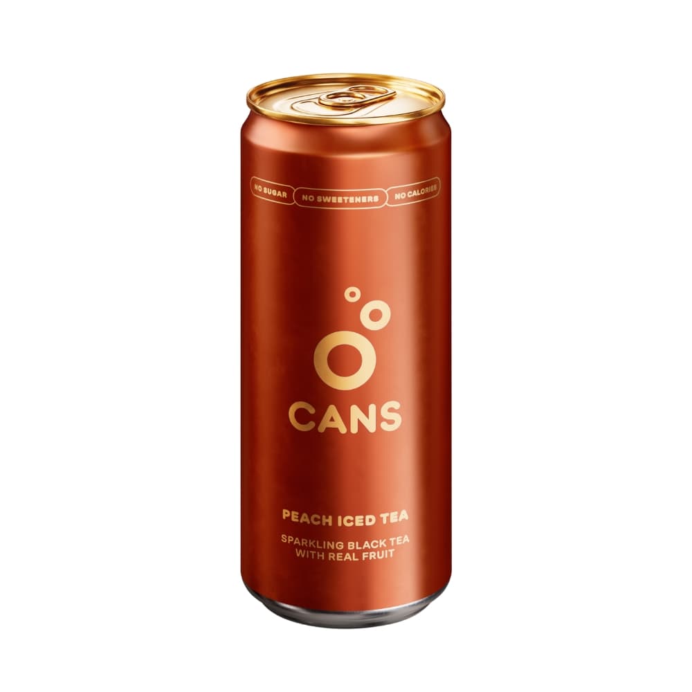 CANS ledový čaj broskev 330ml
