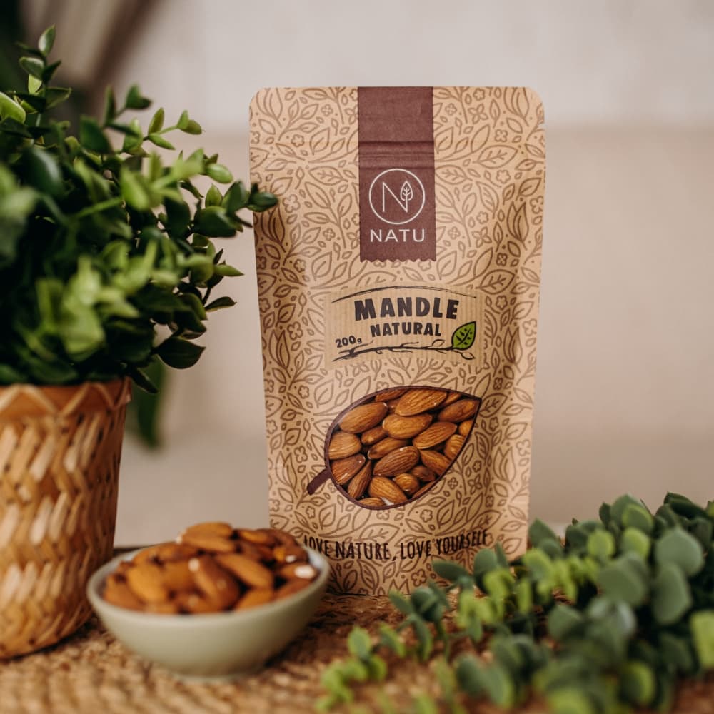 NATU Mandle natural 200 g - náhled 4