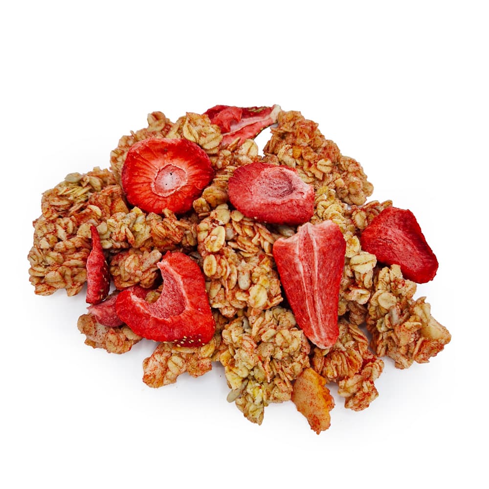 NATU Jahodová granola s mandlemi 250g - náhled 2
