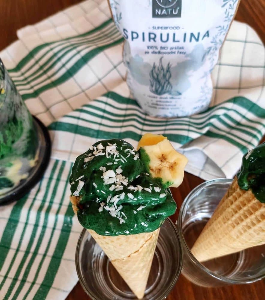 NATU Spirulina BIO prášek 180 g - náhled 3