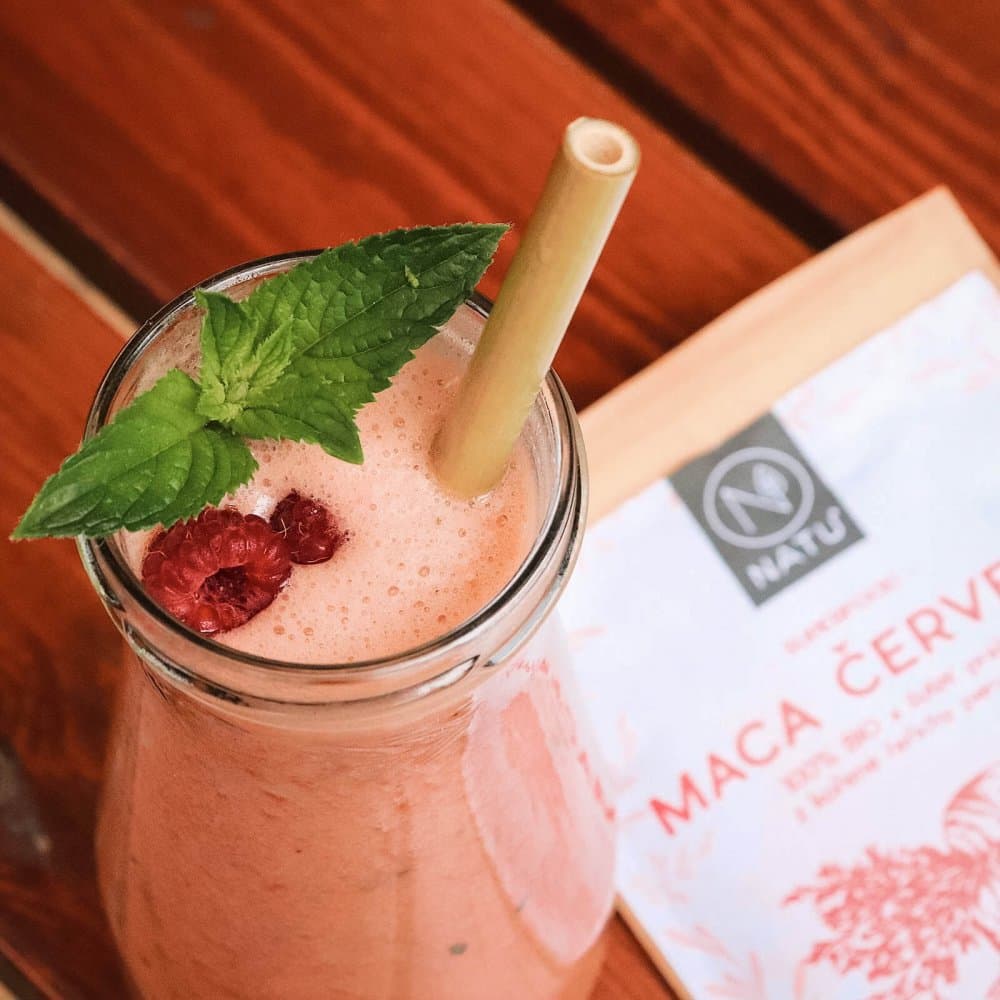 NATU Maca červená BIO prášek 200 g - náhled 4