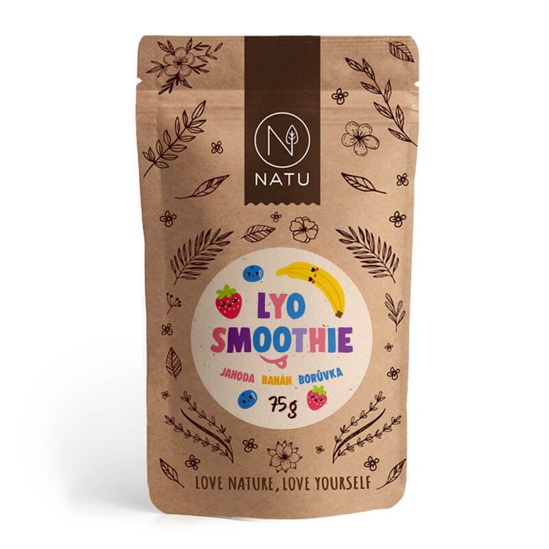 NATU Lyo smoothie mix 75g - náhled 2