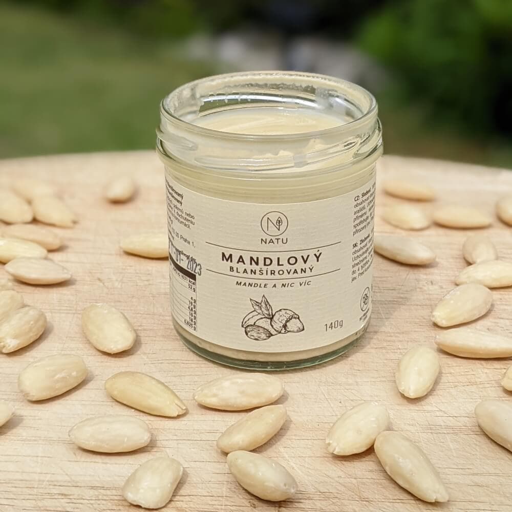 NATU Mandlový krém blanšírovaný 140 g - náhled 4
