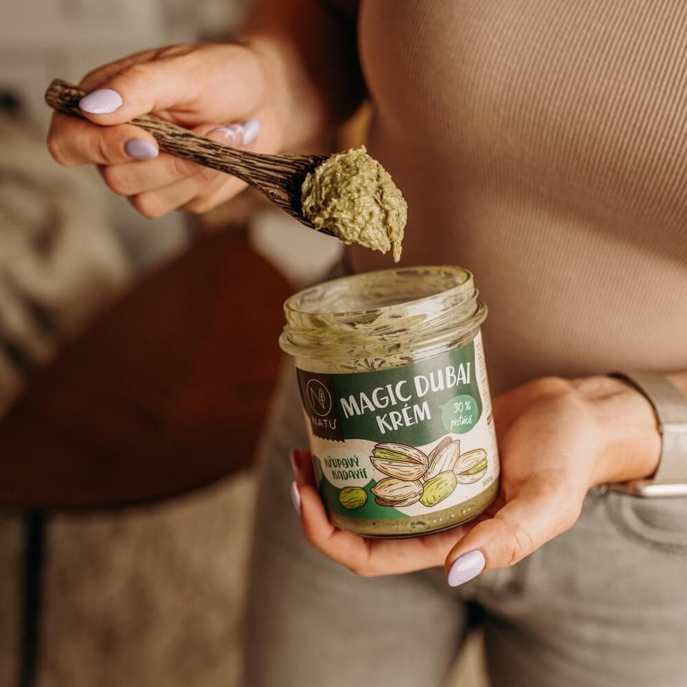 NATU Pistáciový krém Magic Dubai 300g - náhled 2