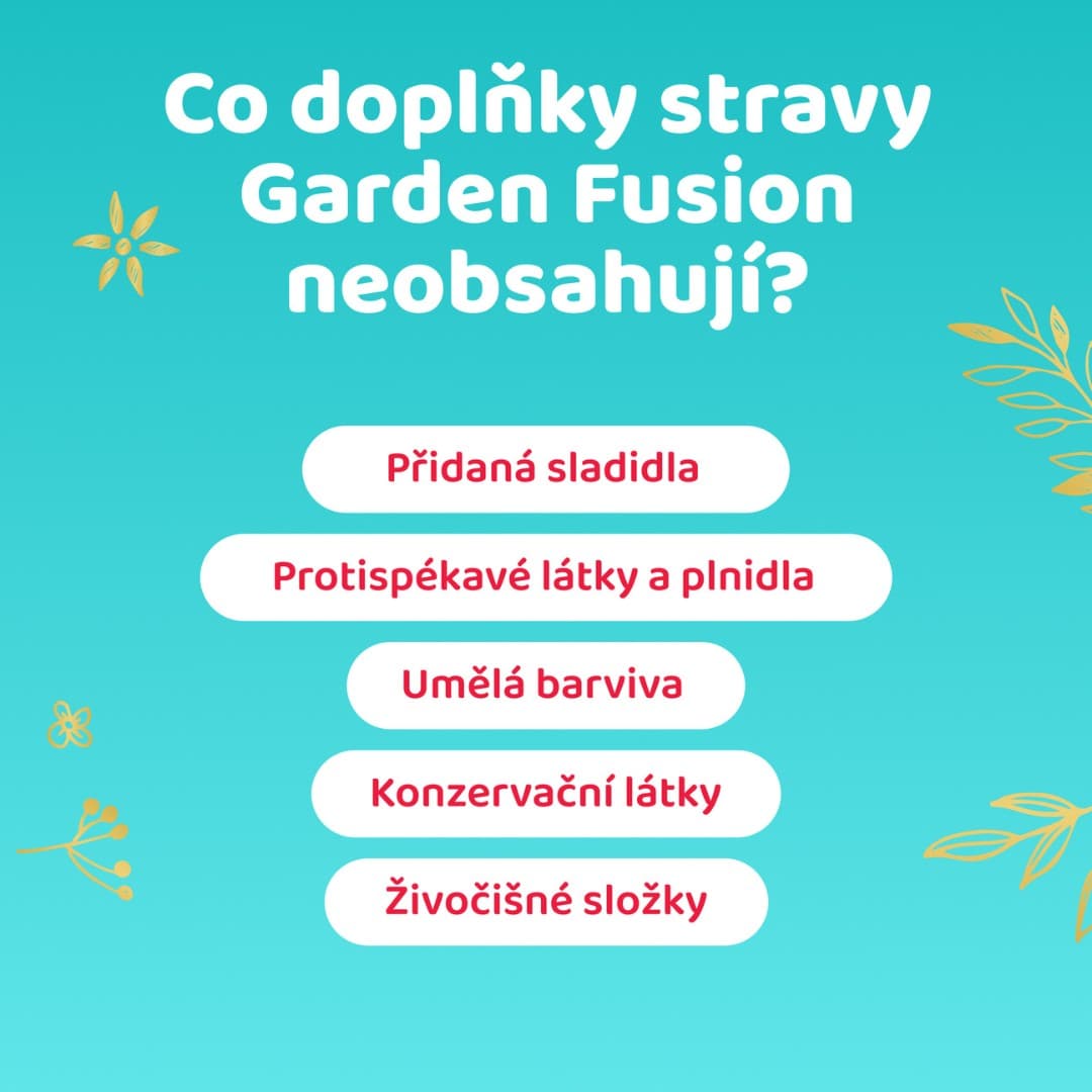 Garden Fusion MSM 1500 mg s vitaminem C 180 kapslí - náhled 3