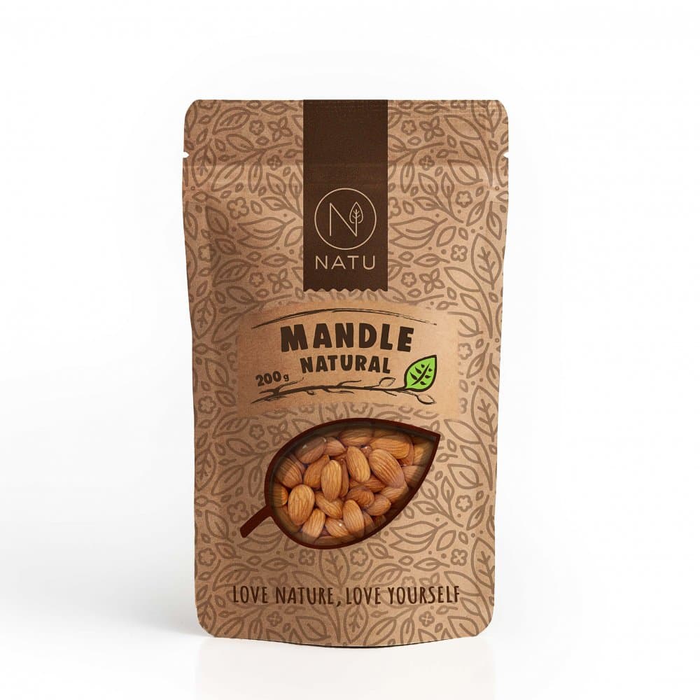 NATU Mandle natural 200 g - náhled 1
