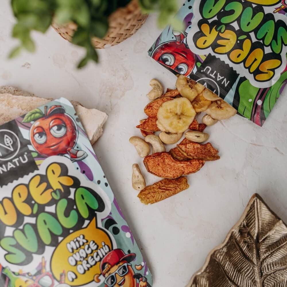 NATU Super Sváča mix ovoce a ořechů 40g - náhled 3