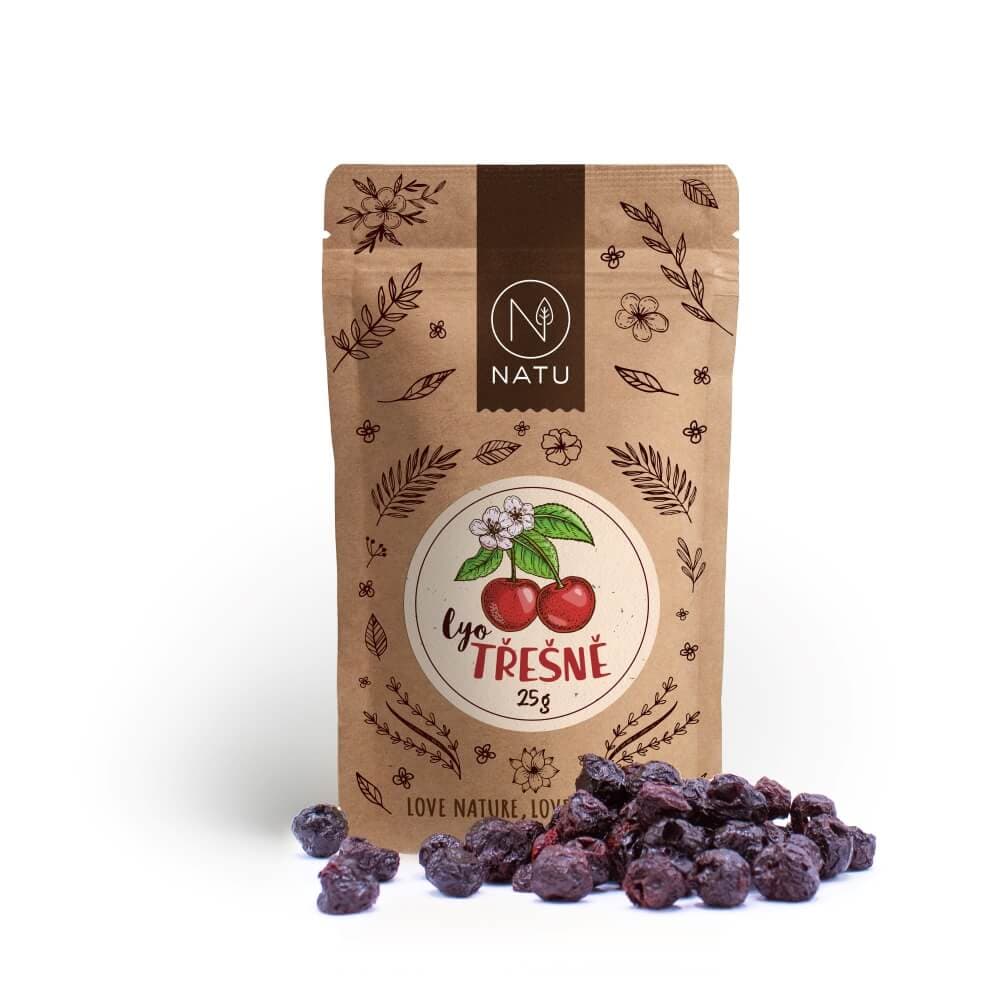 NATU Lyofilizované třešně 25g