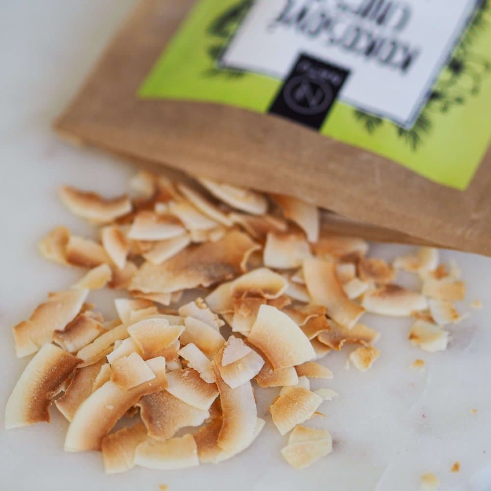 NATU Kokosové chipsy pražené BIO 70 g - náhled 3