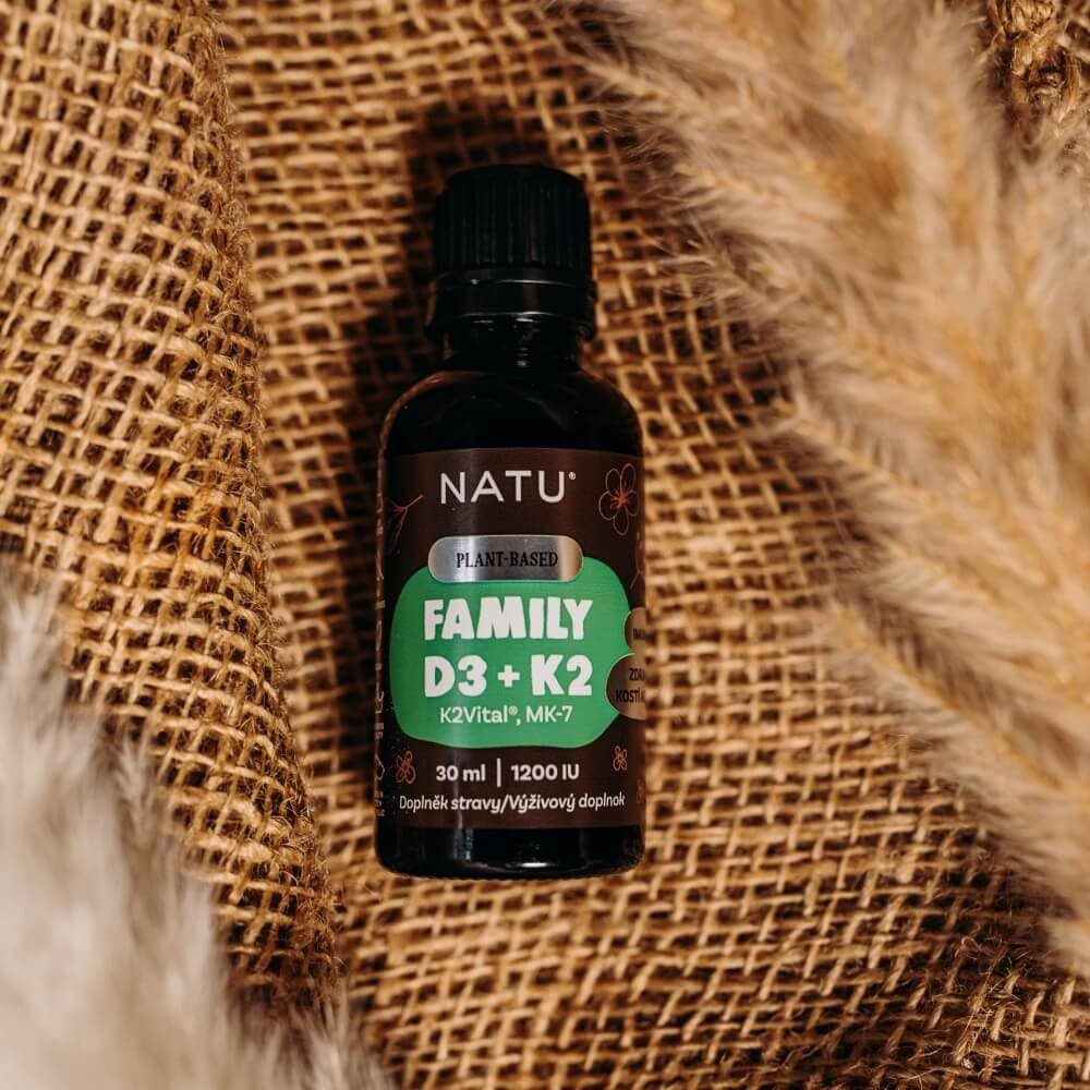 2+1 Family Vitamin D3+K2 (MK-7) vegan 30 ml - náhled 4