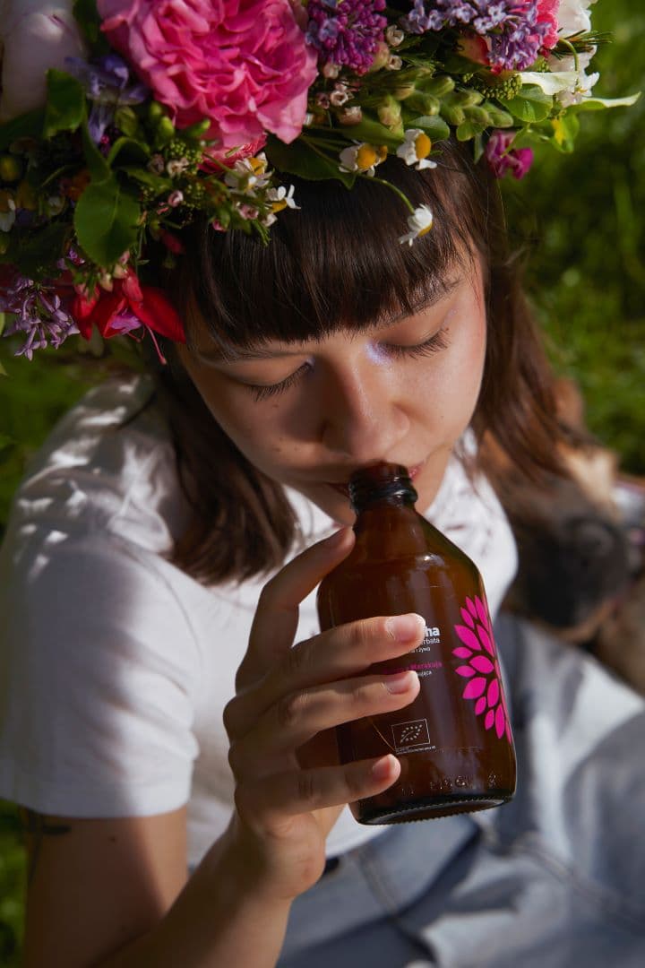 VIGO Kombucha mango a maracuja BIO 330ml - náhled 3