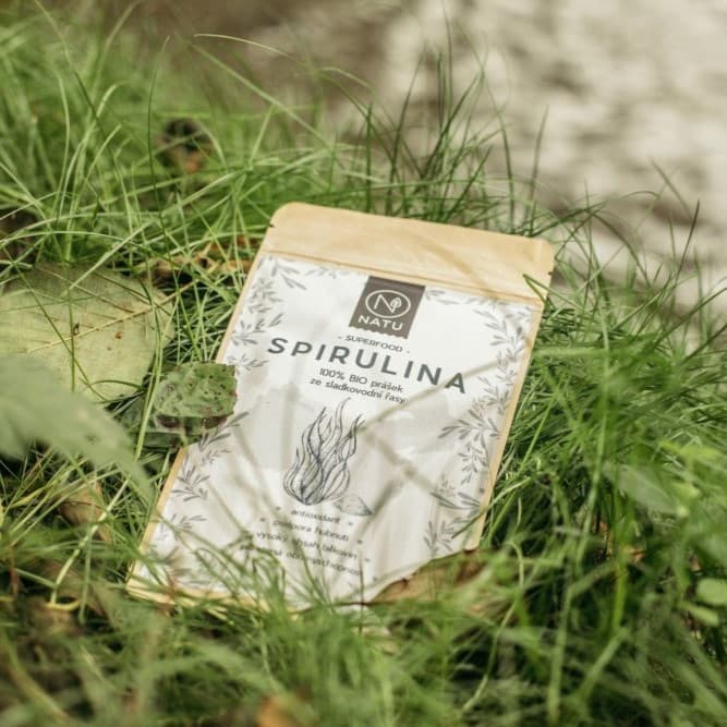 NATU Spirulina BIO prášek 180 g - náhled 4