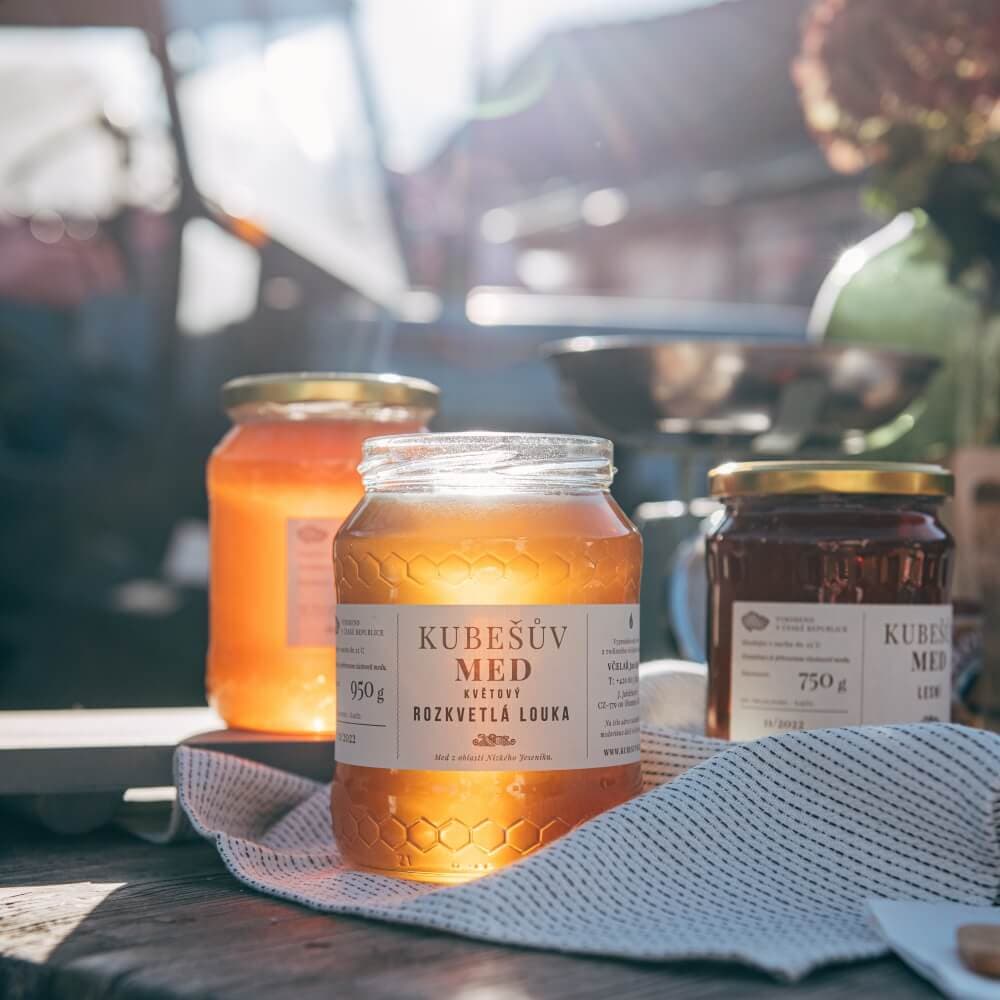 Kubešův med květový rozkvetlá louka 480g - náhled 4