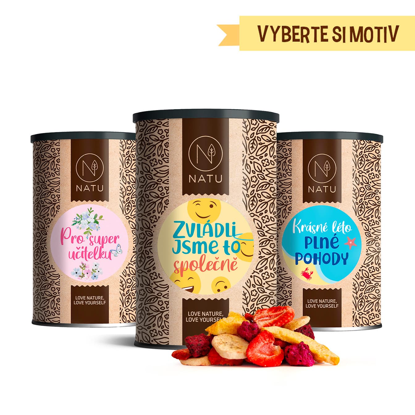 NATU Tubus plný ovoce pro učitele 85g