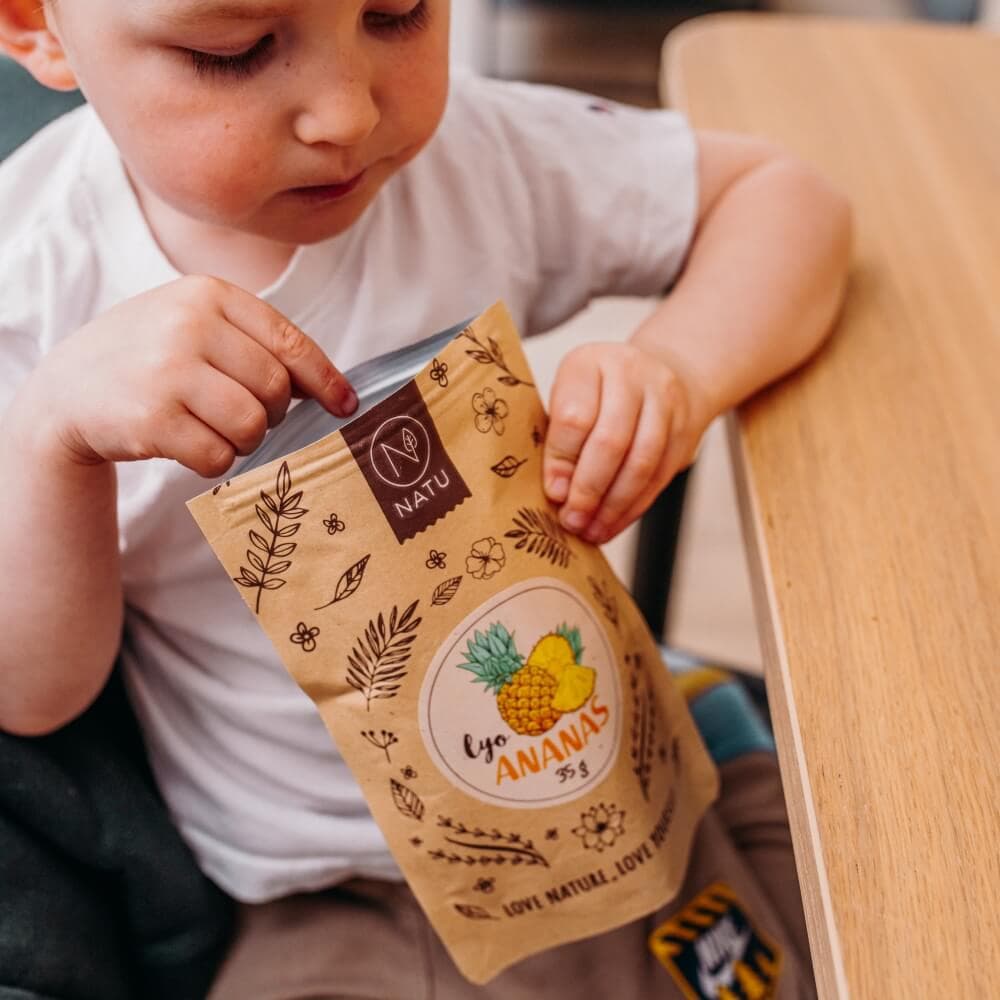 NATU Lyofilizovaný ananas 35g - náhled 5