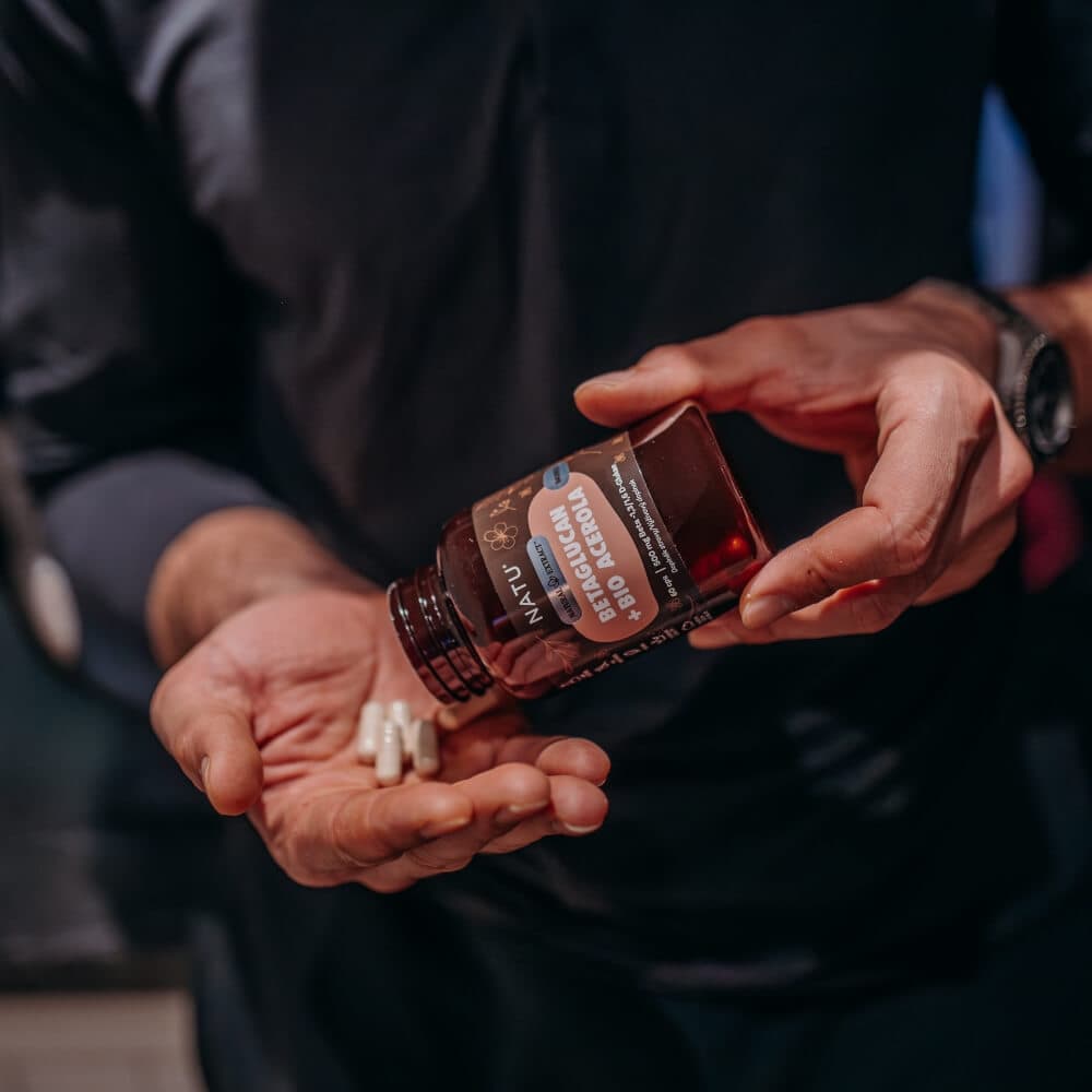 NATU BetaGlukan 500 mg s BIO acerolou 60 kapslí - náhled 5