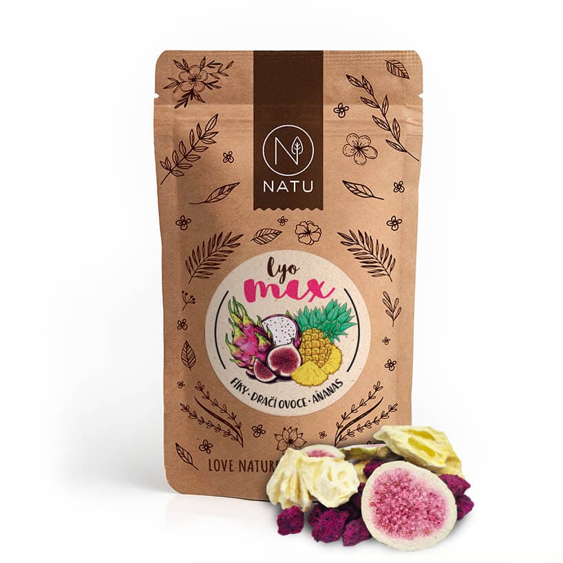 NATU Lyo mix fíky a dračí ovoce 35g - náhled 1