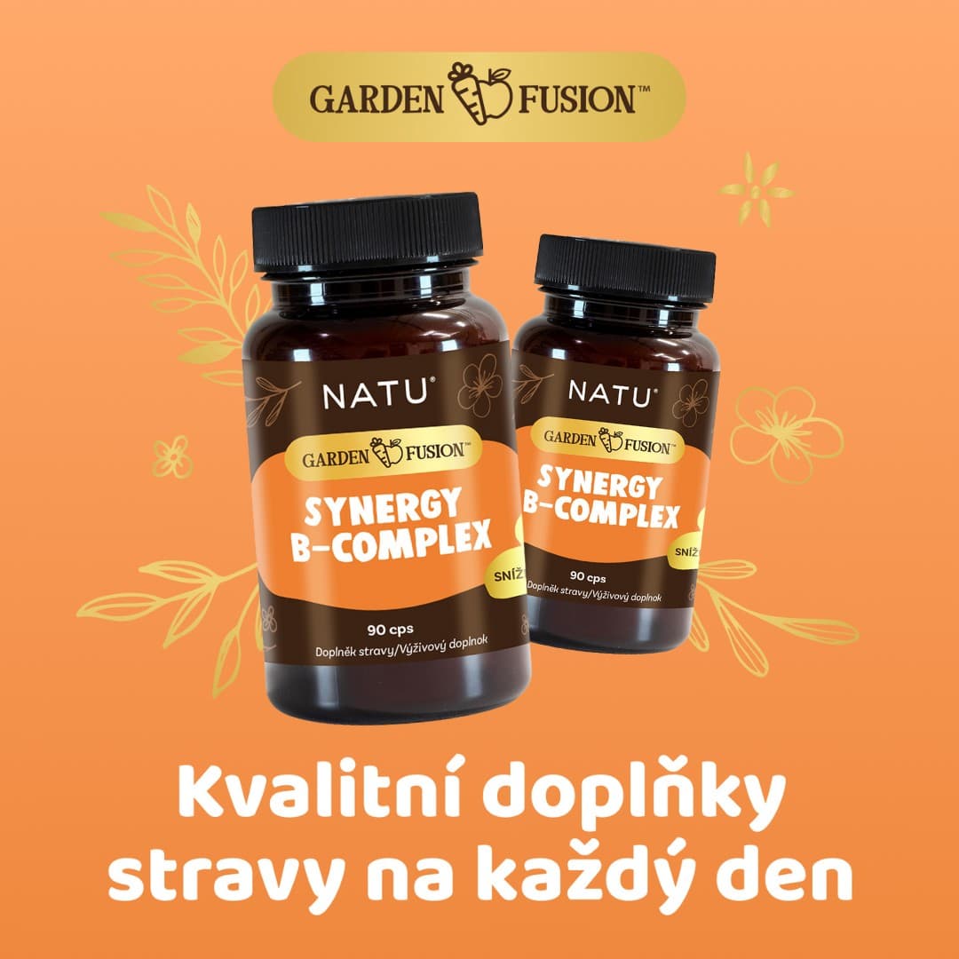 NATU Garden Fusion Synergy B-Complex+cholin 90 kapslí - náhled 2