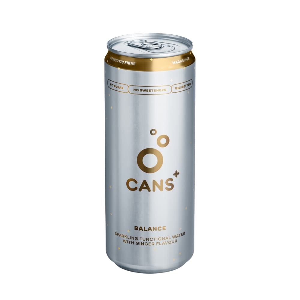 CANS funkční perlivá voda BALANCE 330ml