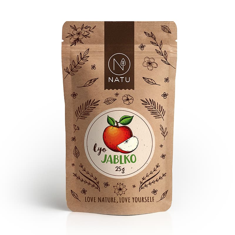 NATU Lyofilizované jablko 25g - náhled 3