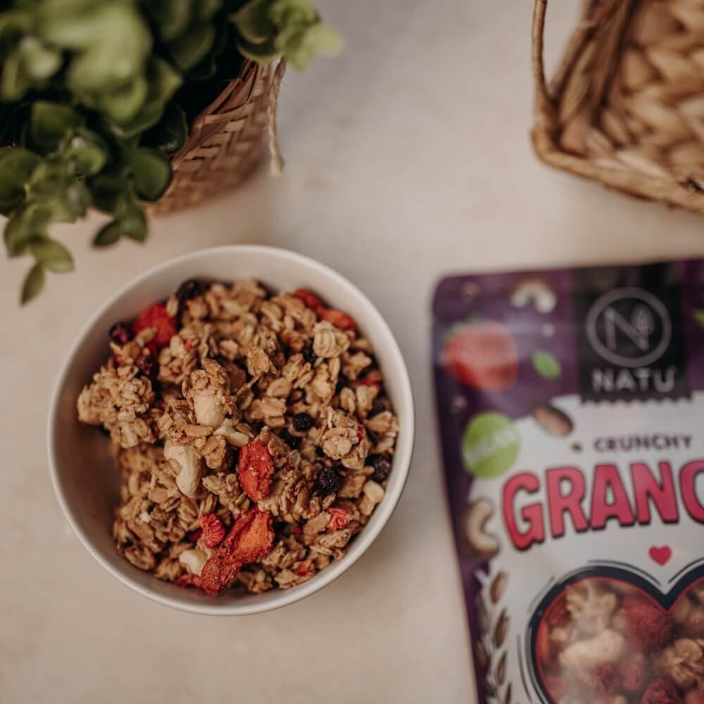 NATU Granola Lesní plody 330g - náhled 3